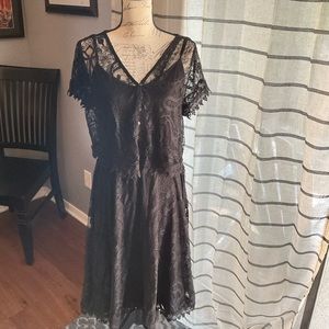 Torrid Crop and MIDI Skirt Set